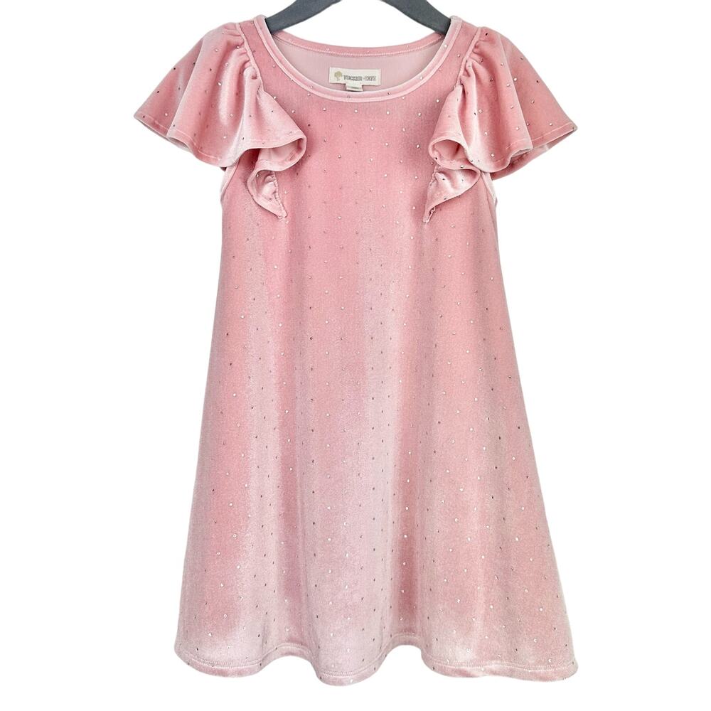 Tucker + Tate Pink Ruffle Sleeve Dress